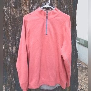 Tommy Bahama Men's M  Quarter Zip Long Sleeve Reversible Pullover Sweater